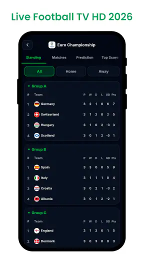 Live Football TV HD 2026 screenshot
