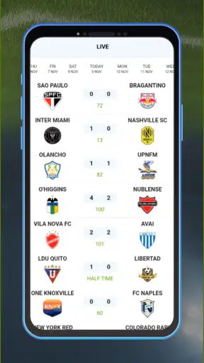 Live Football TV HD Score 808 screenshot