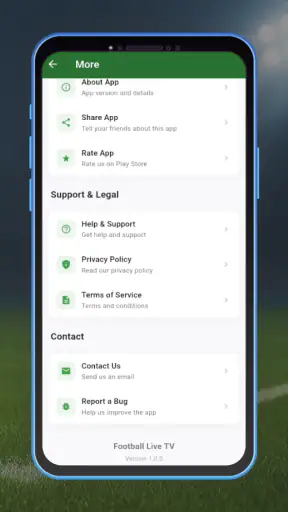 Live Football TV HD Score 808 screenshot