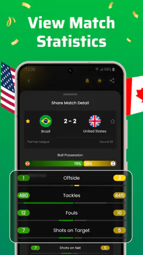 Live Scores & Football Stats screenshot