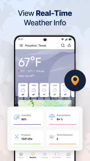 Live Weather Radar Launcher screenshot