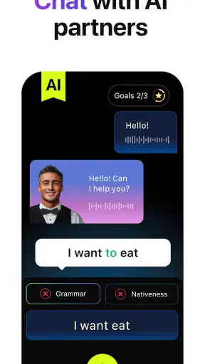 LOLA SPEAK: English Practice screenshot