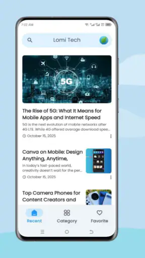 Lomi Tech screenshot