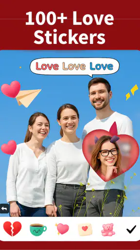 Love Photo Frames Photo Editor screenshot