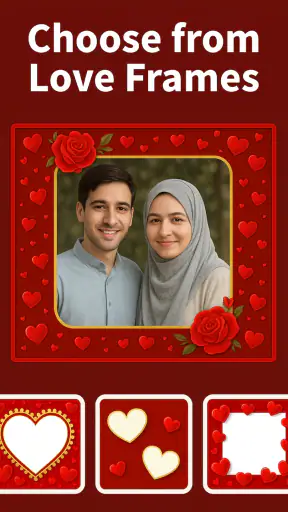 Love Photo Frames Photo Editor screenshot