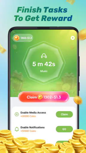 Lucky Tunes - Rewards & Music screenshot