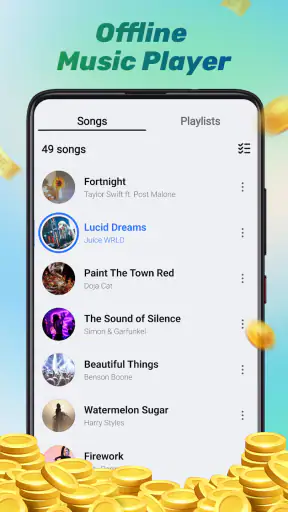 Lucky Tunes - Rewards & Music screenshot