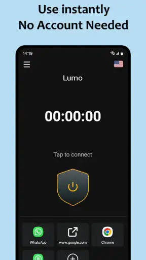 Lumo VPN screenshot