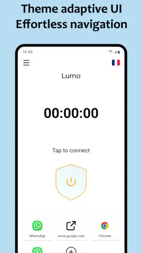 Lumo VPN screenshot