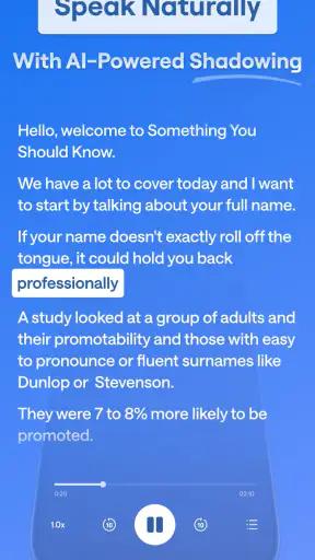 LunaSpeak: AI Speaking Coach screenshot