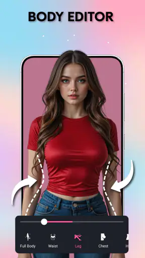 Lunavia:AI Beauty Cam & Editor screenshot