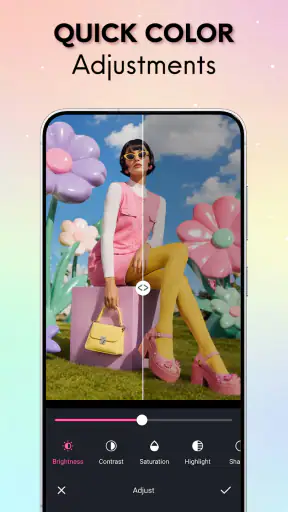 Lunavia:AI Beauty Cam & Editor screenshot
