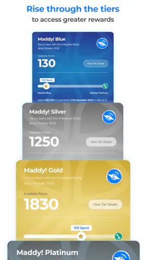 Maddy Rewards screenshot