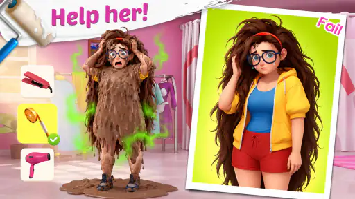 Makeover Queen: Pull the pin screenshot