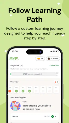 MakesYouFluent AI Language App screenshot