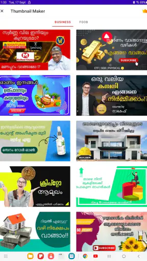 Malayalam Thumbnail Maker screenshot