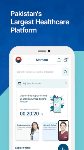 Marham: Doctors & Hospitals screenshot