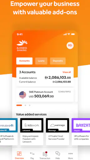 Mashreq Biz screenshot