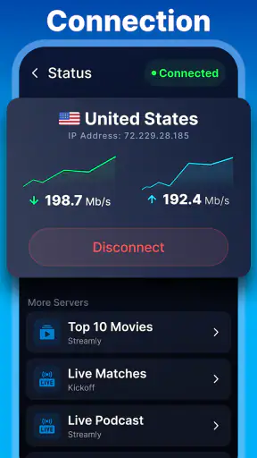 Max VPN: Fast & Secure Browser screenshot