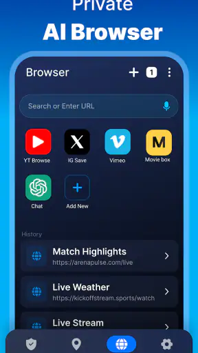 Max VPN: Fast & Secure Browser screenshot
