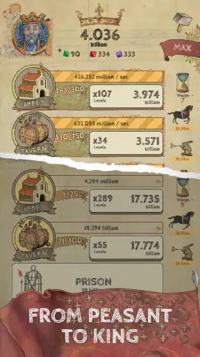 Medieval Idle King screenshot