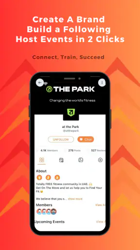 MeetNTrain: Social Events screenshot
