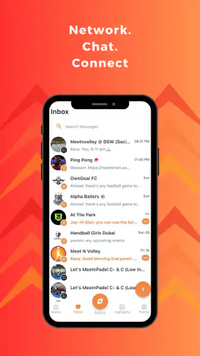 MeetNTrain: Social Events screenshot