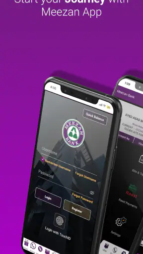 Meezan Mobile App screenshot
