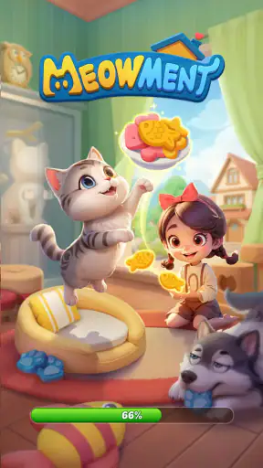 Meowment: Merge & Makeover screenshot