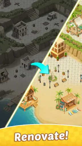 Merge Beach : Gossip & Mystery screenshot