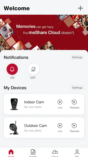 meShare screenshot
