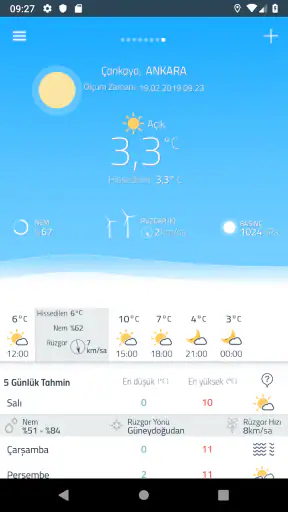 Meteoroloji Hava Durumu screenshot