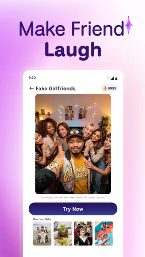 Micy: AI فيديو ومغير الصوت screenshot