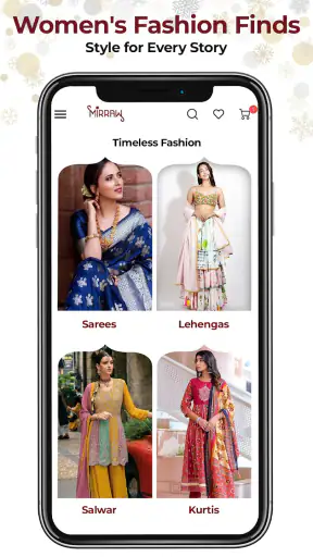 Mirraw Online Shopping App screenshot