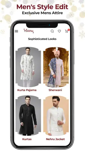 Mirraw Online Shopping App screenshot