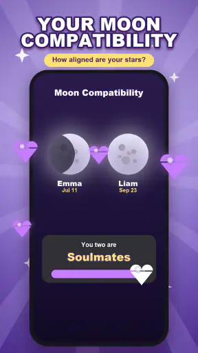 MoonPhase Match: Couple Test screenshot