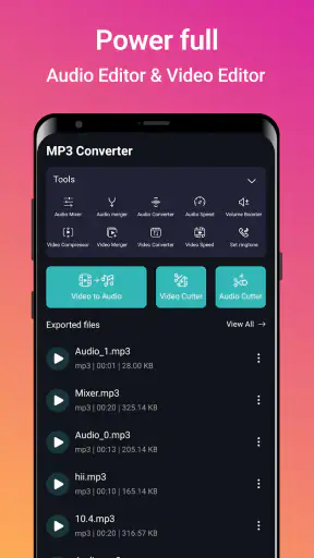 محول الفيديو إلى إم بي 3 screenshot