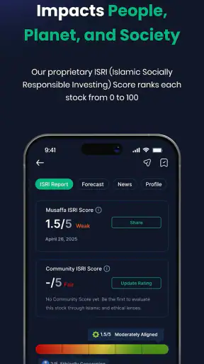 Musaffa: Halal Trading screenshot