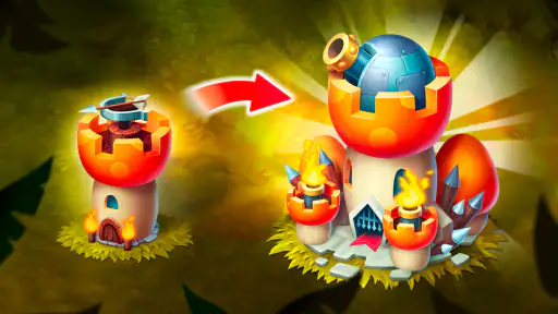 Mushroom Wars 2: استراتيجية TD screenshot