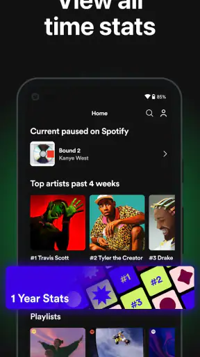 must.fm for Music Stats screenshot