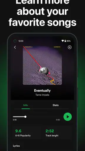 must.fm for Music Stats screenshot