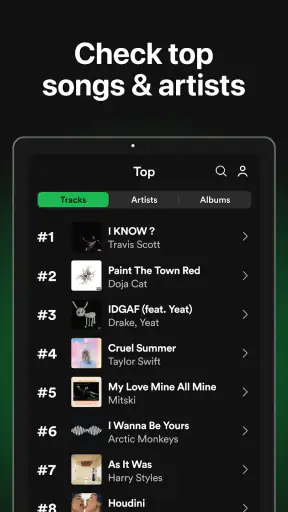 must.fm for Music Stats screenshot