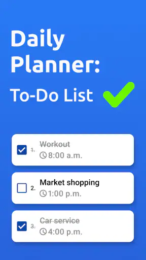 My Daily Planner: To-Do List screenshot