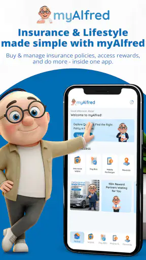 myAlfred: Insurance & Rewards screenshot