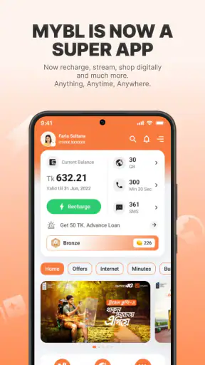MyBL: Banglalink Packs, Deals screenshot