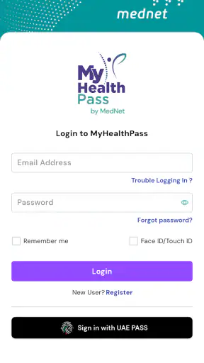 MyHealthPass by MedNet screenshot