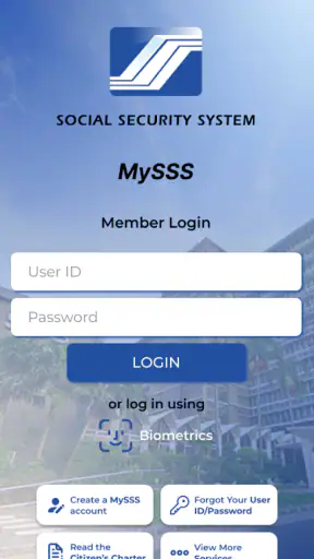 MySSS screenshot