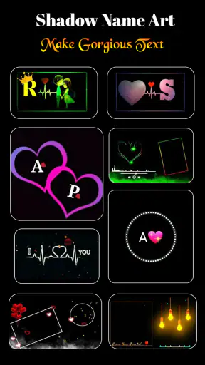 Name Art Logo Maker Photo Edit screenshot
