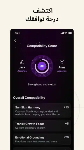 Natal Chart: برج اليوم فال screenshot