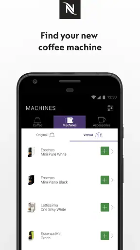 Nespresso Middle East & Africa screenshot